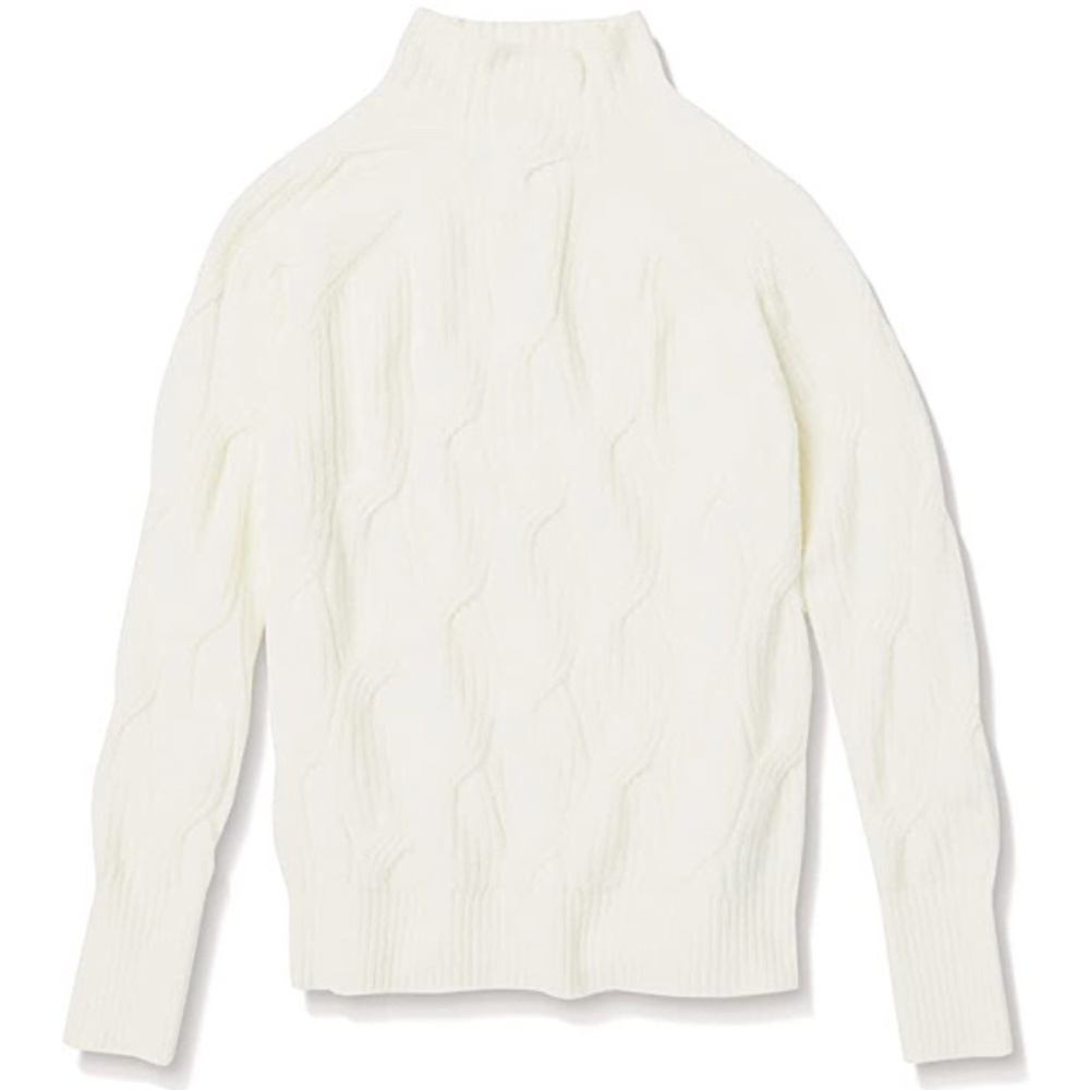 NEW: Chunky Knit Ultrasoft Ivory Cable Knit Sweater